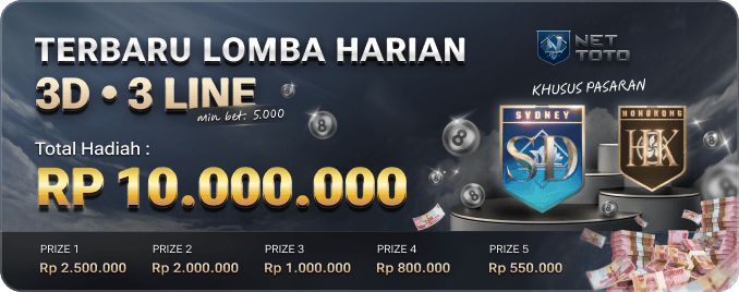 LOMBA HARIAN 3D-3LINE